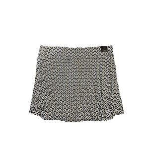 Women's Lane Bryant Plus Size Elastic Waist Black & White Skirt, Size 26/28R